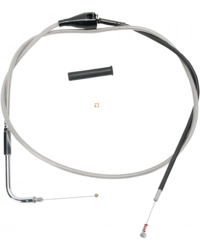 Câble Embrayage Moto DRAG SPECIALTIES CABLE IDLE 52 STNLS Câble Embrayage Moto DRAG SPECIALTIES CABLE IDLE 52 STNLS