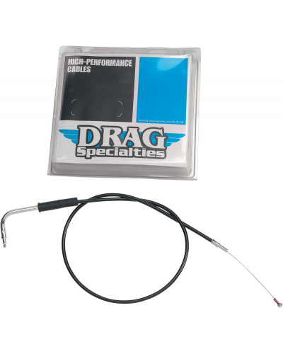 Câble Embrayage Moto DRAG SPECIALTIES CABLE IDLE VINYL BLACK 37.9