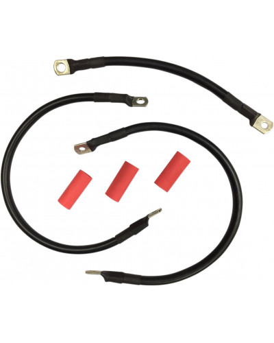 Batterie Moto DRAG SPECIALTIES CABLE SET BAT BLK 65-84FL