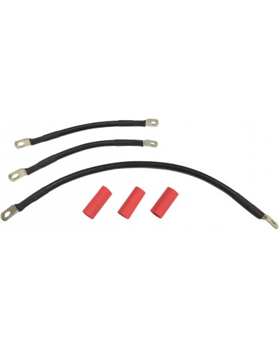Batterie Moto DRAG SPECIALTIES CABLE SET BAT BLK 91-03DY Batterie Moto DRAG SPECIALTIES CABLE SET BAT BLK 91-03DY