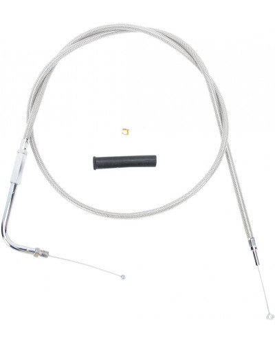 Câble Embrayage Moto DRAG SPECIALTIES CABLE THR 48 STNLS