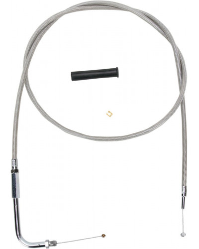 Câble Embrayage Moto DRAG SPECIALTIES CABLE THR 48 STNLS Câble Embrayage Moto DRAG SPECIALTIES CABLE THR 48 STNLS
