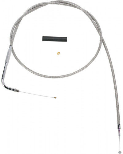 Câble Embrayage Moto DRAG SPECIALTIES CABLE THR 50 STNLS Câble Embrayage Moto DRAG SPECIALTIES CABLE THR 50 STNLS
