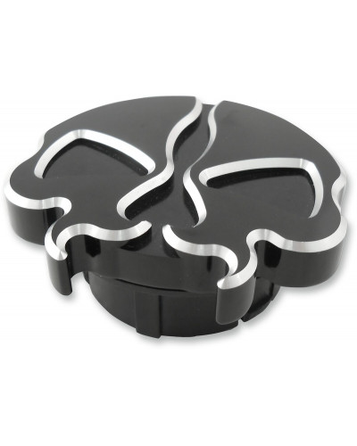 Bouchon Réservoir Moto DRAG SPECIALTIES CAP GAS SP SKL BLK DUMMY