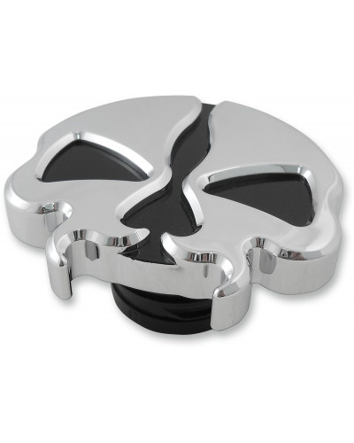 Bouchon Réservoir Moto DRAG SPECIALTIES CAP GAS SP SKL CHR NVNT