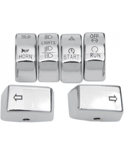 Interrupteur Contacteur Moto DRAG SPECIALTIES CAPS SWTCH CHR 12-22 ST