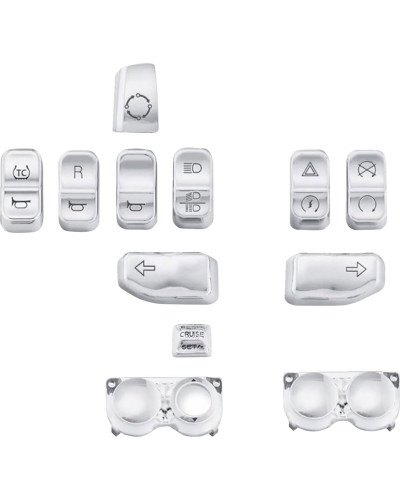 Interrupteur Contacteur Moto DRAG SPECIALTIES CAPS SWTCH FLHR 16-22