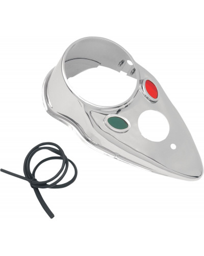 Compteur Moto DRAG SPECIALTIES CATEYE DASH COVER