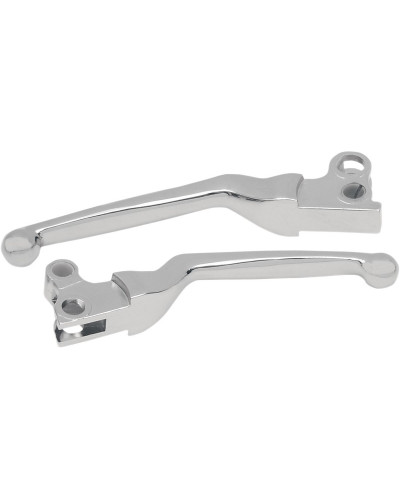 Levier Embrayage Moto DRAG SPECIALTIES CHR CLTCH & BRK LVR 82-95HD Levier Embrayage Moto DRAG SPECIALTIES CHR CLTCH & BRK LVR 82-95HD