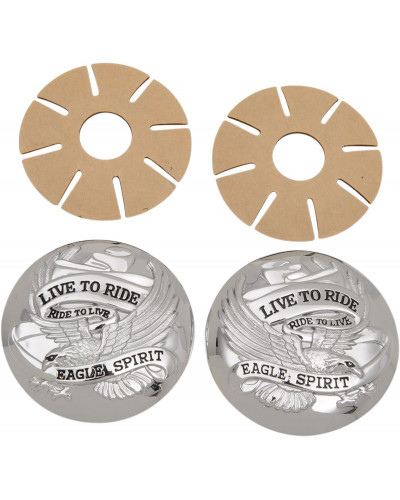Bouchon Réservoir Moto DRAG SPECIALTIES CHR LV-RIDE GAS CAP COVER