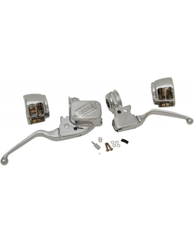 Levier Embrayage Moto DRAG SPECIALTIES CNTRLS HAND CHR ST 15-22