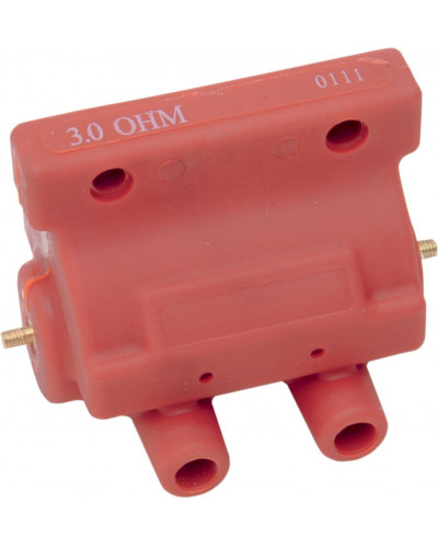 BOBINE DRAG SPECIALTIES COIL MOLDED 3 OHM RED BOBINE DRAG SPECIALTIES COIL MOLDED 3 OHM RED