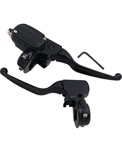 Levier Embrayage Moto DRAG SPECIALTIES CONTROLS HB MBLK 96-07FLT