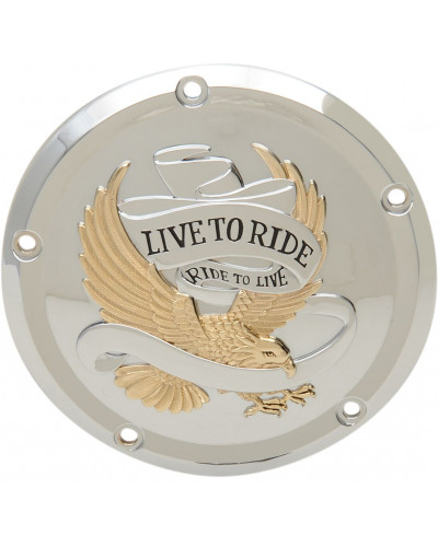 Accessoires Transmissions Moto DRAG SPECIALTIES COVER DRBY LTR 16-22 GLD Accessoires Transmissions Moto DRAG SPECIALTIES COVER DRBY LTR 16-22 GLD