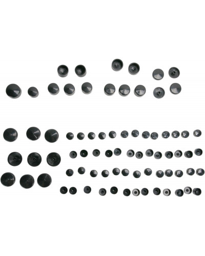 COLLIER DE SERRAGE DRAG SPECIALTIES COVERS BOLT 04-22XL BLK COLLIER DE SERRAGE DRAG SPECIALTIES COVERS BOLT 04-22XL BLK