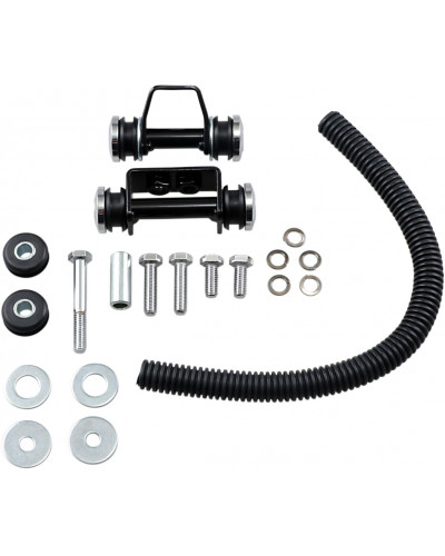 Accessoires Réservoir Moto DRAG SPECIALTIES CSTM FLATSIDE TANK MNT KT Accessoires Réservoir Moto DRAG SPECIALTIES CSTM FLATSIDE TANK MNT KT