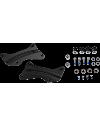 Kit Fixation Top Case Universel Moto DRAG SPECIALTIES DOCKING 4PT BLK FL 14-22