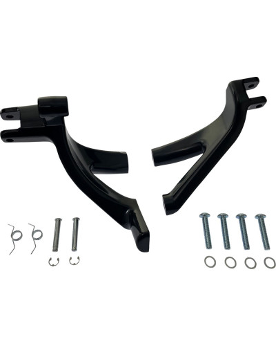Commandes reculées DRAG SPECIALTIES FWD CNTRL SUPPORT SFTL BL Commandes reculées DRAG SPECIALTIES FWD CNTRL SUPPORT SFTL BL