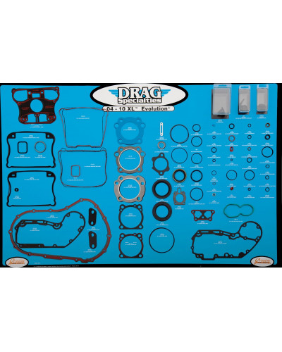 Joints divers DRAG SPECIALTIES GASKET BOARD 04-19 XL Joints divers DRAG SPECIALTIES GASKET BOARD 04-19 XL