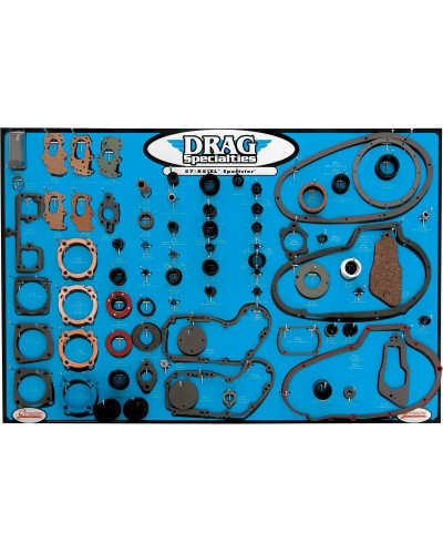 Joints divers DRAG SPECIALTIES GASKET DISPLAY 57-85 XL