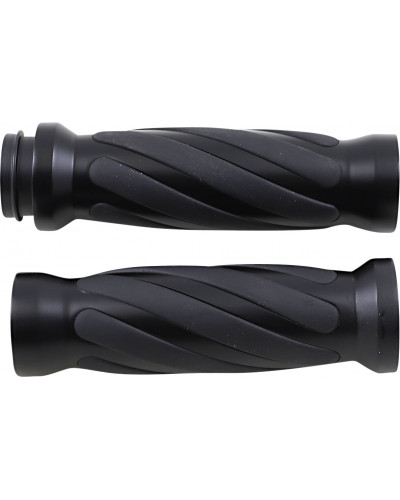 Guidon Moto DRAG SPECIALTIES GRIP MBLACK TWISTED TBW Guidon Moto DRAG SPECIALTIES GRIP MBLACK TWISTED TBW