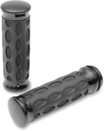 Guidon Moto DRAG SPECIALTIES GRIPS HOTOP BLK/RUB Guidon Moto DRAG SPECIALTIES GRIPS HOTOP BLK/RUB