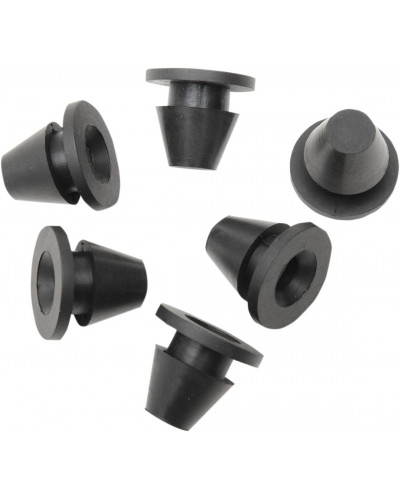 Grille de protection feux DRAG SPECIALTIES GROMMET CVR 08-22FLT 6PK