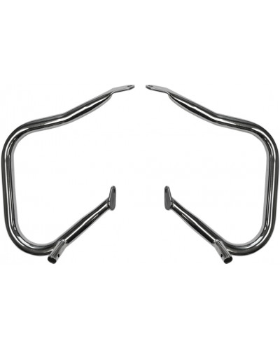 Nerf Bar Bumper Moto DRAG SPECIALTIES GUARD RR BAG14-17 FL CHR Nerf Bar Bumper Moto DRAG SPECIALTIES GUARD RR BAG14-17 FL CHR