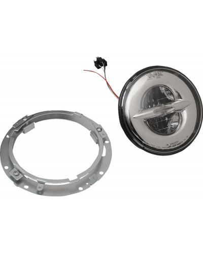 Accessoires Feux Moto DRAG SPECIALTIES HDLIGHT 7 REFL KT CH -13 ECE