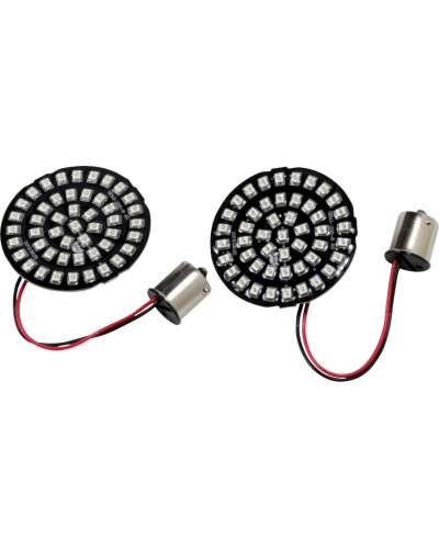 Clignotants Moto DRAG SPECIALTIES INSERT LED RED 1156