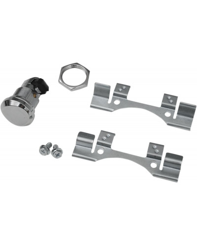 Bouchon Réservoir Moto DRAG SPECIALTIES LATCH GAS DOOR CHR 92-19
