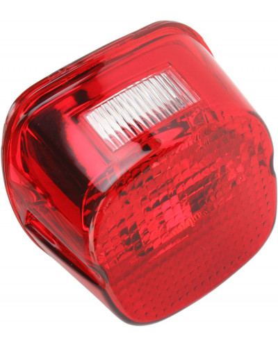 Accessoires Feux Moto DRAG SPECIALTIES LENS T/L RED TOP TAG03-22