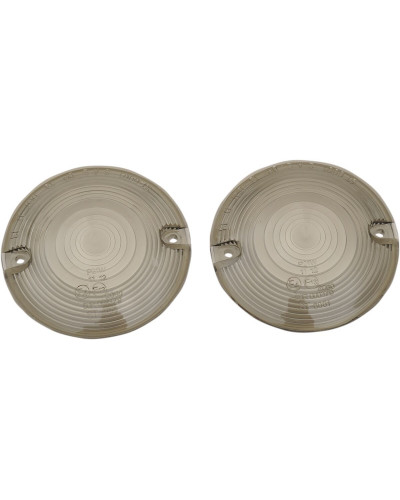 Clignotants Moto DRAG SPECIALTIES LENS T/S FLHT SMK DOT