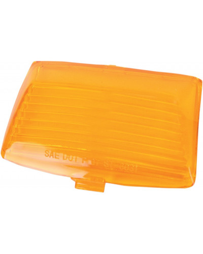Accessoires Feux Moto DRAG SPECIALTIES LENS TIP AMBER F 84-13FLT