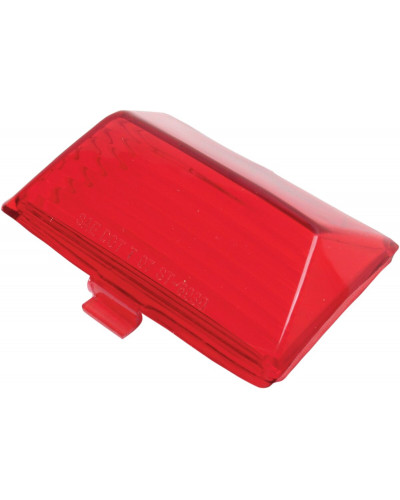 Accessoires Feux Moto DRAG SPECIALTIES LENS TIP RED R 80-08FLT