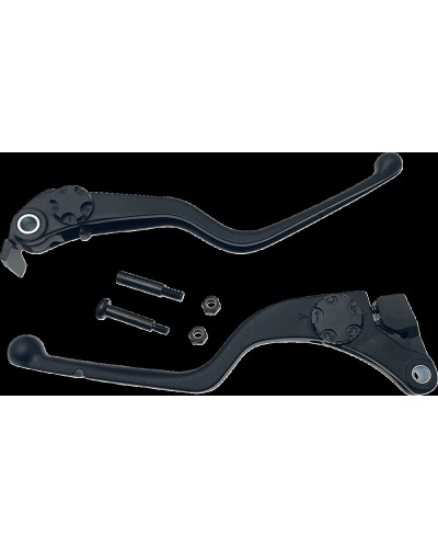 Levier Embrayage Moto DRAG SPECIALTIES LEVER SET BLK 21-23 PAN AMERIC