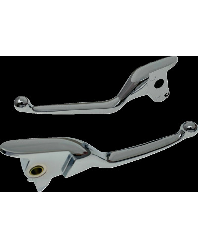 Levier Embrayage Moto DRAG SPECIALTIES LEVER SET NARROW CHROME 14-16