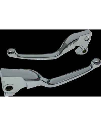 Levier Embrayage Moto DRAG SPECIALTIES LEVER SET NARROW CHROME 14-22