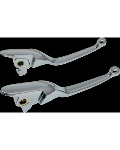 Levier Embrayage Moto DRAG SPECIALTIES LEVER SET NARROW CHROME 17-20