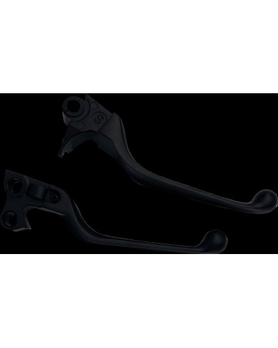 Levier Embrayage Moto DRAG SPECIALTIES LEVER SET NARROW MATTE BLACK 9