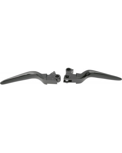 Levier Embrayage Moto DRAG SPECIALTIES LEVERS CUSTOM BLK 96-17BT