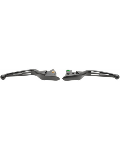 Levier Embrayage Moto DRAG SPECIALTIES LEVERS SLOT BLK ST 15-22