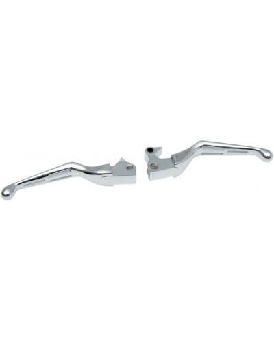 Levier Embrayage Moto DRAG SPECIALTIES LEVERS SLOT CHR 04-13XL