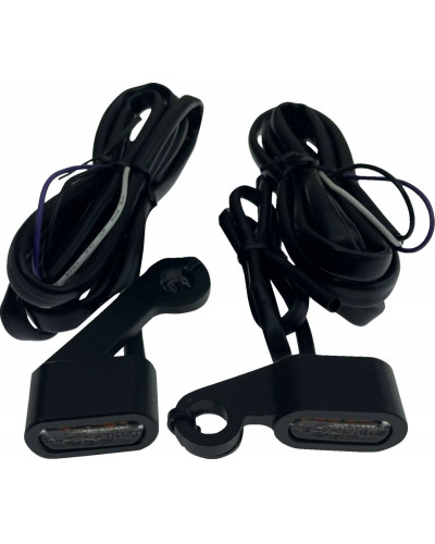 Accessoires Feux Moto DRAG SPECIALTIES LIGHTS MKR BLK/SMOKE 04-13 XL Accessoires Feux Moto DRAG SPECIALTIES LIGHTS MKR BLK/SMOKE 04-13 XL