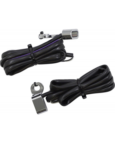 Accessoires Feux Moto DRAG SPECIALTIES LIGHTS MKR C W/A SMK XL