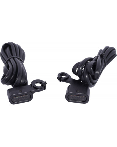 Accessoires Feux Moto DRAG SPECIALTIES LIGHTS MKR MB W/A SMK 96-