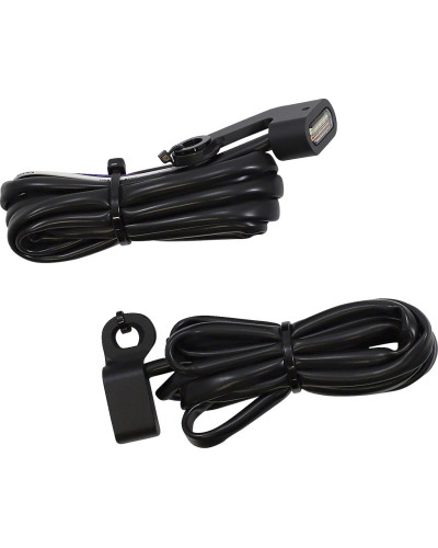Accessoires Feux Moto DRAG SPECIALTIES LIGHTS MKR MB WH/AMB FLT