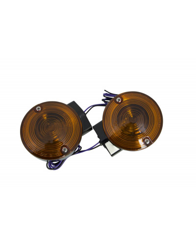 Clignotants Moto DRAG SPECIALTIES LIGHTS T/S BLK RR FLT