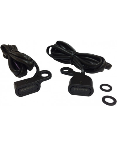 Accessoires Feux Moto DRAG SPECIALTIES LIGHTS TRNSIG BLK SMK 96- Accessoires Feux Moto DRAG SPECIALTIES LIGHTS TRNSIG BLK SMK 96-