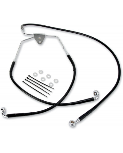 Accessoires Freinage Moto DRAG SPECIALTIES LINE BRK FR 08-13FL BL+10 Accessoires Freinage Moto DRAG SPECIALTIES LINE BRK FR 08-13FL BL+10